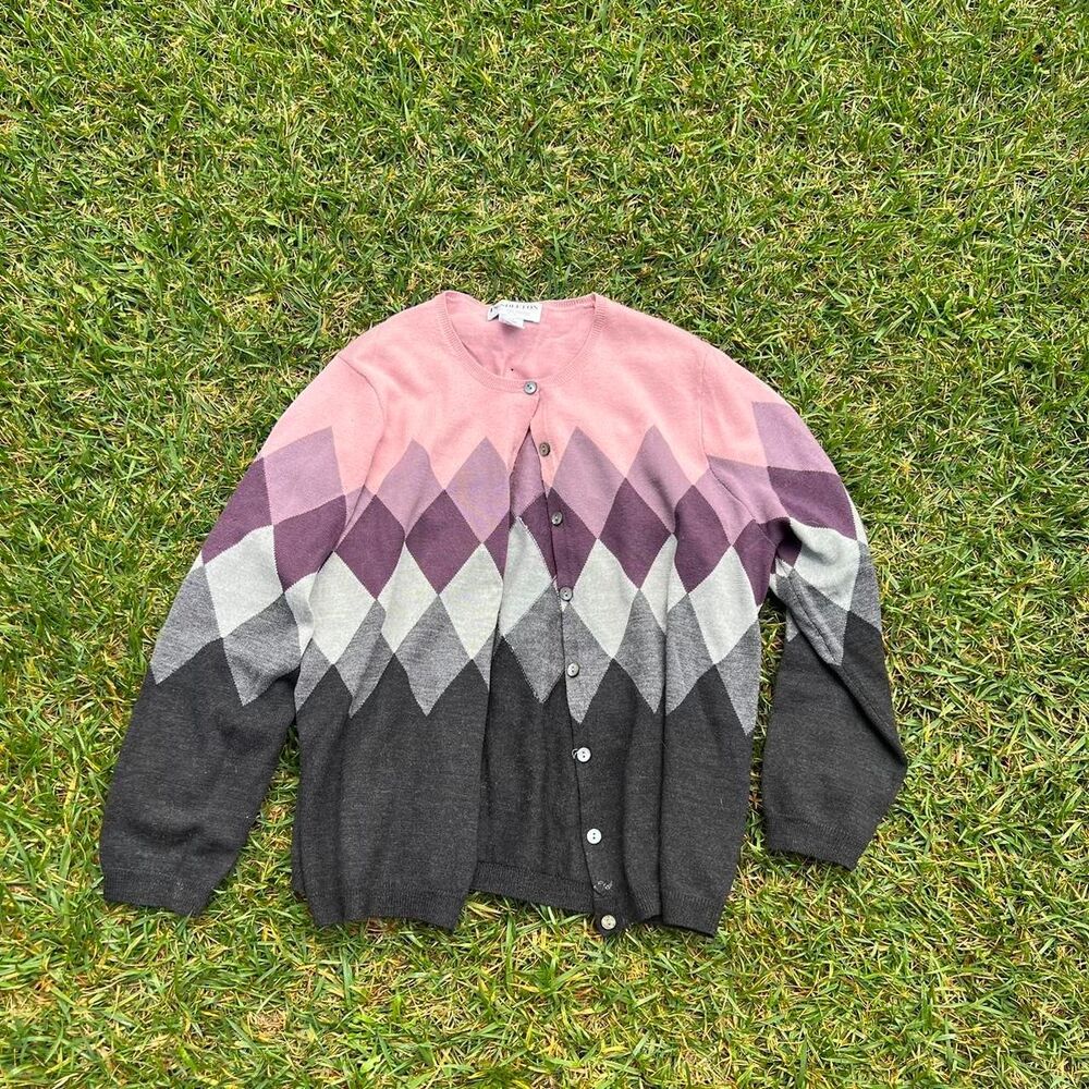 Pendleton women’s cardigan geometric women’s plus size 1X